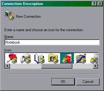 Figure 4: HyperTerminal Connection Description dialogue