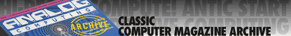 Classic Computer Magazine Archive